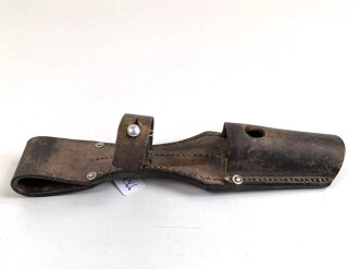 Koppelschuh zum Seitengewehr M84/98 zum K98 der Wehrmacht. Guter Zustand, datiert 1938