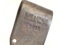 Koppelschuh zum Seitengewehr M84/98 zum K98 der Wehrmacht. Guter Zustand, datiert 1938
