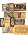 Notgeld der Stadt Nordhausen am Harz, 1. Mai 1921, 7 Belege