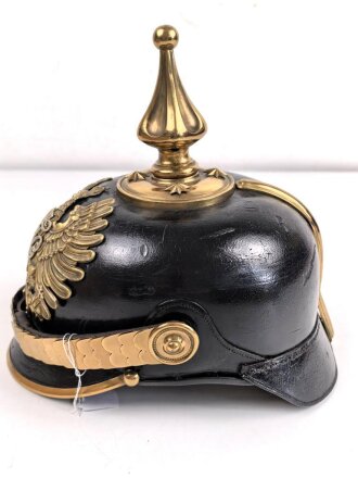 Preussen,Pickelhaube für einen Offizier der Polizei...