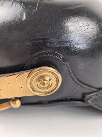 Preussen,Pickelhaube für einen Offizier der Polizei in gutem Gesamtzustand