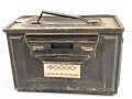 Frankreich, Gurtkasten / Munitionskasten für " 100 Cartouches do 12,7mm Modelle 1947. Datiert 1963. Ungereinigtes Stück