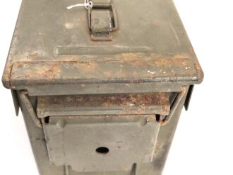 U.S. Army , Ammo box " 500 Ctgs CAL. 30" . Ungereinigtes Stück
