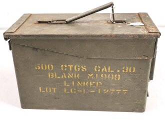 U.S. Army , Ammo box " 500 Ctgs CAL. 30" ....