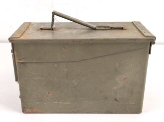 U.S. Army , Ammo box " 500 Ctgs CAL. 30" . Ungereinigtes Stück