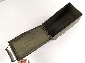U.S. Army , Ammo box " 500 Ctgs CAL. 30" . Ungereinigtes Stück