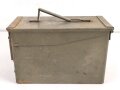 U.S. Army , Ammo box " 500 Ctgs CAL. 30" . Ungereinigtes Stück