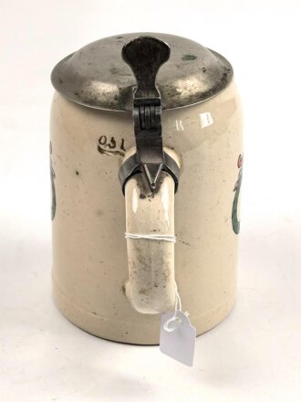 "Zur Erinnerung an die Westwallzeit" 0,5 Liter Bierkrug, ungereinigtes Stück