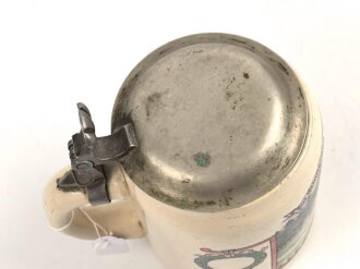 "Zur Erinnerung an die Westwallzeit" 0,5 Liter Bierkrug, ungereinigtes Stück