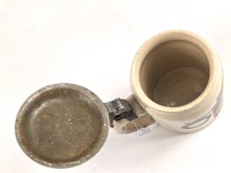 "Zur Erinnerung an die Westwallzeit" 0,5 Liter Bierkrug, ungereinigtes Stück