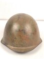 Russland 2. Weltkrieg, Stahlhelm SSH40 mit Innenfutter M36. Ungereinigtes Stück, Originallack