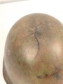 Russland 2. Weltkrieg, Stahlhelm SSH40 mit Innenfutter M36. Ungereinigtes Stück, Originallack