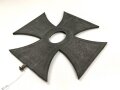 Feldzug gegen Polen, grosses Grabkreuz eines am 3.10.39 in Sanok Gefallenen Schützen. ma0e 39 x 39cm. Ungereinigtes Stück