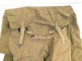 Luftwaffe, Bekleidungssack für fliegendes Personal in Tropenausführung (zum Transport der Uniform während die Sonderbekleidung getragen wird ) Getragenes Stück