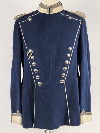 Hannover, Ulanka für einen Sergeanten im Ulanen Regiment 13. Getragenes Kammerstück von 1912