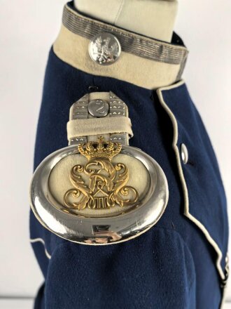 Hannover, Ulanka für einen Sergeanten im Ulanen Regiment 13. Getragenes Kammerstück von 1912