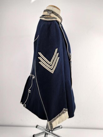 Hannover, Ulanka für einen Sergeanten im Ulanen Regiment 13. Getragenes Kammerstück von 1912