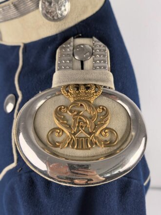 Hannover, Ulanka für einen Sergeanten im Ulanen Regiment 13. Getragenes Kammerstück von 1912