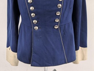 Hannover, Ulanka für einen Angehörigen im Ulanen Regiment 13. Getragenes Eigentumstück mit leichtem Mottenschaden