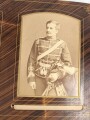 Preussen, Säbeltasche als Fotoalbum. " Dem Premier Lieutenant von Francken dse Offizier Corps des 2. Westfälischen Husaren Regiments Nr. 11"