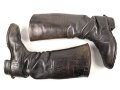 Paar Mannschaftsstiefel für berittene der Wehrmacht. Kammerstück in gutem Gesamtzustand, Leder weich, Sohlenlänge knapp 29cm