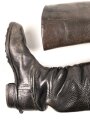 Paar Mannschaftsstiefel für berittene der Wehrmacht. Kammerstück in gutem Gesamtzustand, Leder weich, Sohlenlänge knapp 29cm