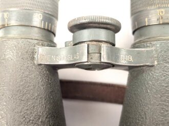 1. Weltkrieg, Fernglas 08 von Goerz Berlin. Kammerstück in sehr gutem Zustand