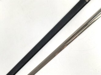 Luftwaffe, Fliegerschwert für Offiziere. Verkaufslogo " Mayer" in Raute. Guter Gesamtzustand, gleichmäßige Patina