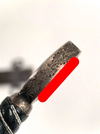 Luftwaffe, Fliegerschwert für Offiziere. Verkaufslogo " Mayer" in Raute. Guter Gesamtzustand, gleichmäßige Patina