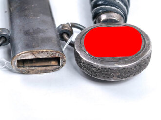 Luftwaffe, Fliegerschwert für Offiziere. Verkaufslogo " Mayer" in Raute. Guter Gesamtzustand, gleichmäßige Patina