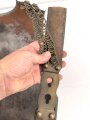Frankreich, Eiserner Kürass. Das Vorderteil mit Beschuss, der Rücken  markiert " Manufactur de Chatelleraut 1852.  Der Rücken etwas größer als die Brust