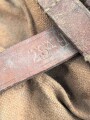 Kürassier Regiment von Seydlitz No. 7, Paar Packtaschen  mit Hilfspacktaschen. Original zugehörig, die Deckel der Packtaschen vor langer Zeit abgeschnitten. Ungereinigt.