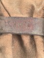 Kürassier Regiment von Seydlitz No. 7, Paar Packtaschen  mit Hilfspacktaschen. Original zugehörig, die Deckel der Packtaschen vor langer Zeit abgeschnitten. Ungereinigt.