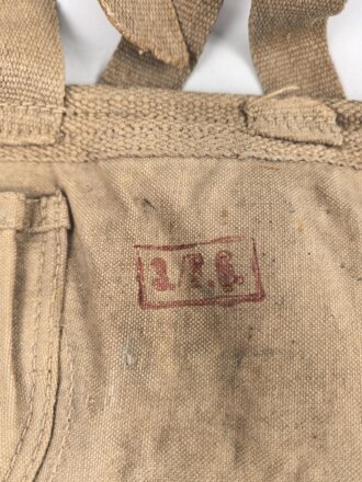Kaiserreich und 1. Weltkrieg, Leinensack ähnlich dem Futtersack für Pferde, mir in dieser Form nicht bekannt
