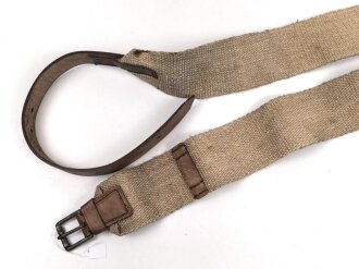 1. Weltkrieg, Deckengurt in gutem Zustand, datiert 1915