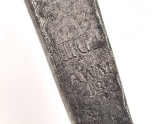 Kaiserreich und 1. Weltkrieg, Stollenschlüssel datiert 1913