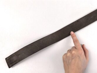 1. Weltkrieg, Mannschaftskoppel für Berittene. Kammerstück von 1914 in gutem Zustand, Gesamtlänge 108cm
