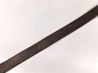 1. Weltkrieg, Mannschaftskoppel für Berittene. Kammerstück von 1914 in gutem Zustand, Gesamtlänge 108cm