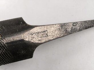 Grosse Feile für Fahnenschmied, Grösse 1, Markiert H41" Gesamtlänge 38cm
