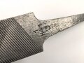 Grosse Feile für Fahnenschmied, Grösse 1, Markiert H41" Gesamtlänge 38cm