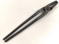 Schmiedezange für Fahnenschmied Wehrmacht, markiert " Reichsheer 1943" neuzeitlich lackiert, Gesamtlänge 35cm
