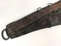 Brustblatt zum Sielengeschirr 25 der Wehrmacht , gereinigtes Stück datiert 1944, die Metallteile neuzeitlich lackiert