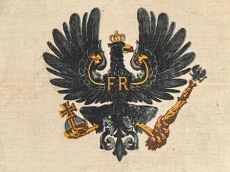 Preussen, Lanzenflagge. Kammerstück in sehr gutem Zustand
