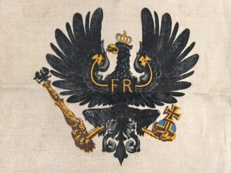 Preussen, Lanzenflagge. Kammerstück in sehr gutem Zustand