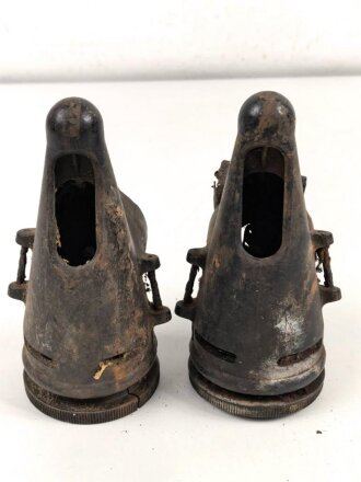 Paar Teile für die Pferdegasmaske 41 der Wehrmacht....