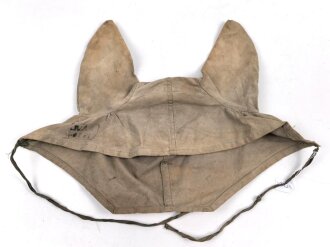 1. Weltkrieg, extrem seltene Kopfhaube für Pferd...