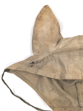 1. Weltkrieg, extrem seltene Kopfhaube für Pferd...