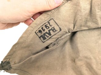 1. Weltkrieg, extrem seltene Kopfhaube für Pferd oder Muli. Kammerstück von 1916