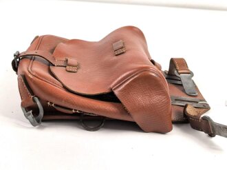 Packtasche für Berittene der Wehrmacht Modell 1940. Sehr guter Zustand, datiert 1942