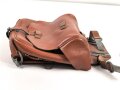 Packtasche für Berittene der Wehrmacht Modell 1940. Sehr guter Zustand, datiert 1942